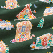 Gingerbread Houses Organic Cotton PJ Set Womens